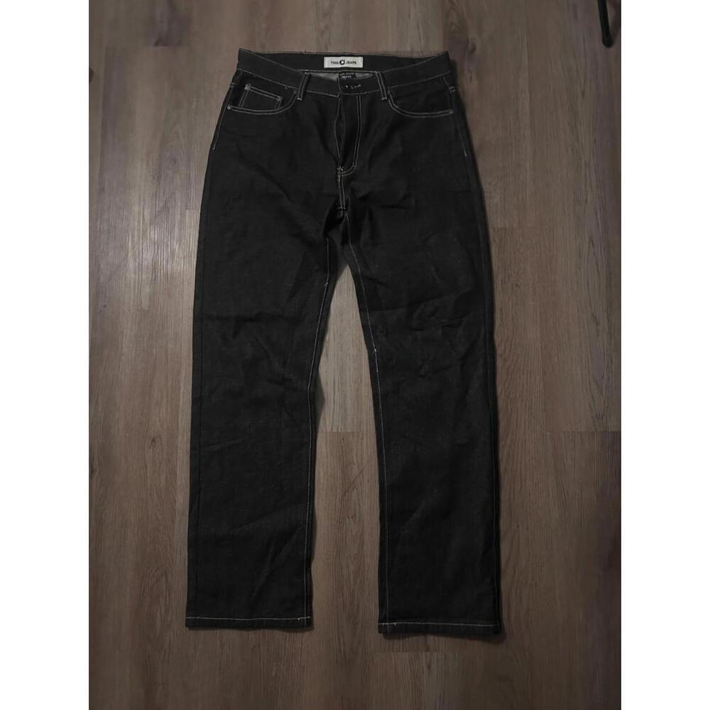 RARE - Y2K 90s Grunge Style Straight Leg Fit TOOL Brand Jeans 36x34